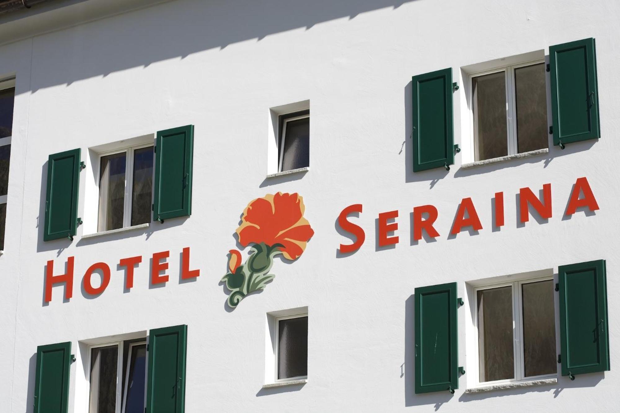 Hotel Seraina سيلس ماريا المظهر الخارجي الصورة