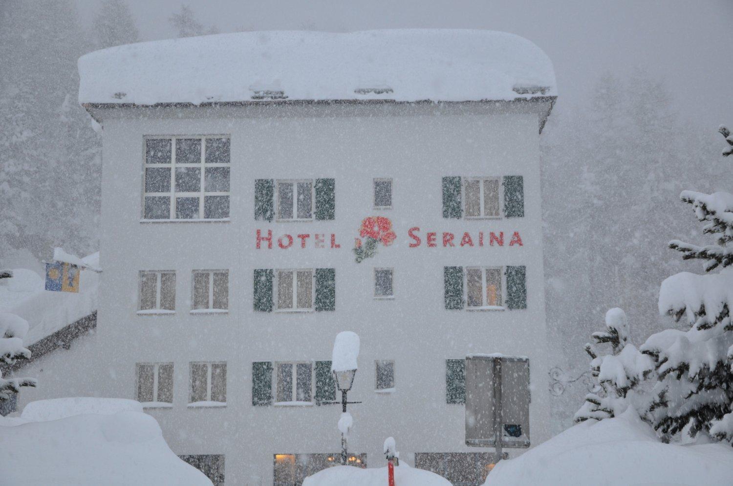 Hotel Seraina سيلس ماريا المظهر الخارجي الصورة
